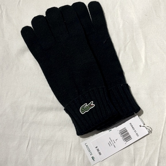 Lacoste Winter Gloves - Picture 1 of 4